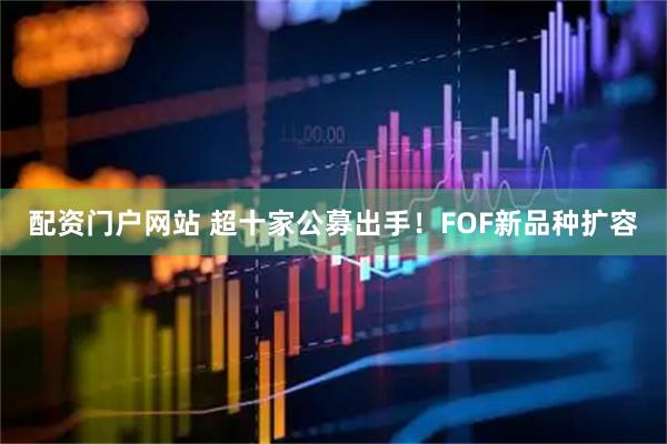 配资门户网站 超十家公募出手！FOF新品种扩容